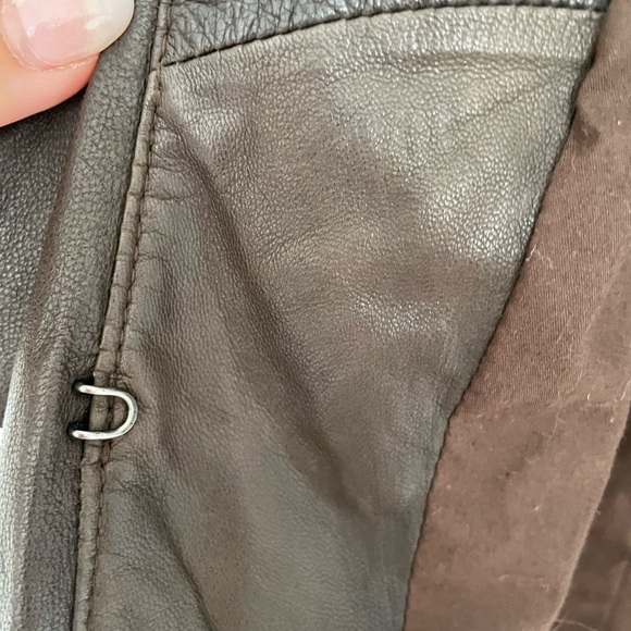 Cole Haan Leather Jacket - Picture 6 of 8